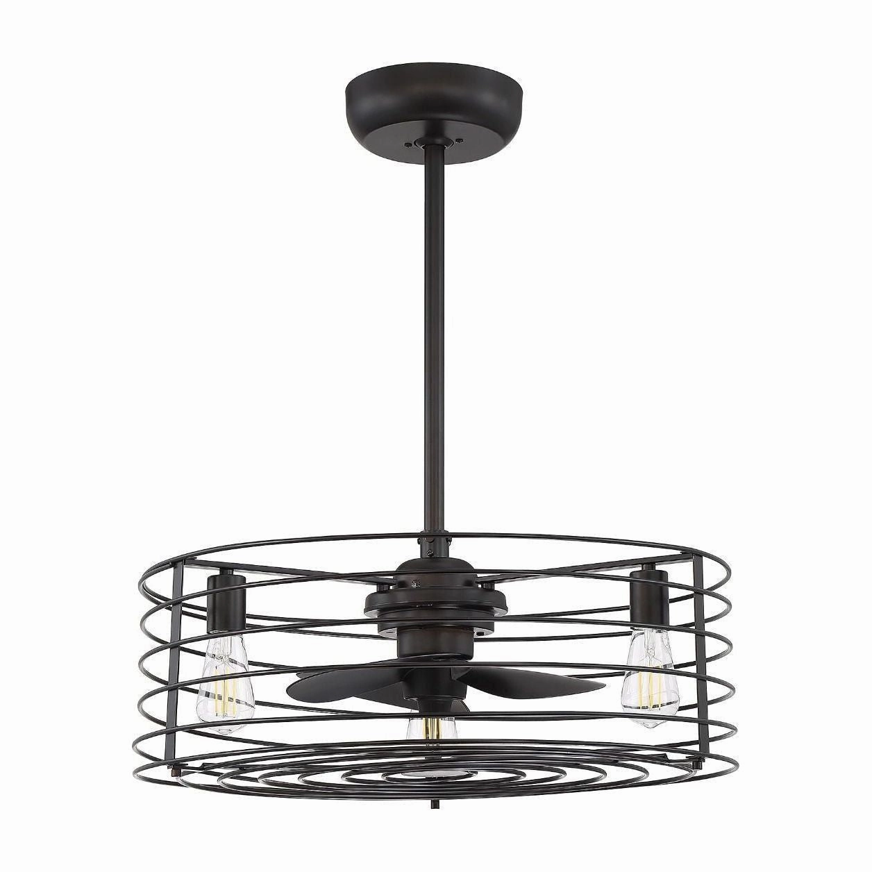 14" 3-Light Fan D'Lier