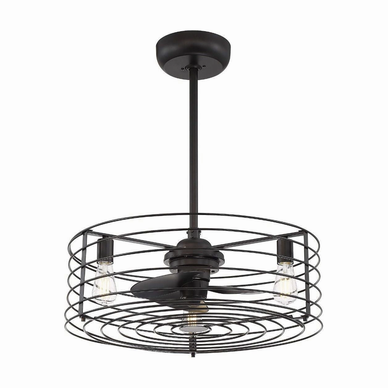 14" 3-Light Fan D'Lier