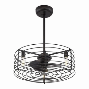14" 3-Light Fan D'Lier efficient ceiling fans for home cooling