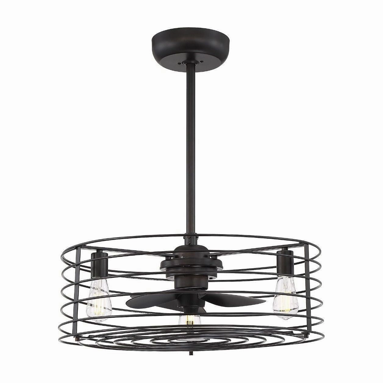 14" 3-Light Fan D'Lier