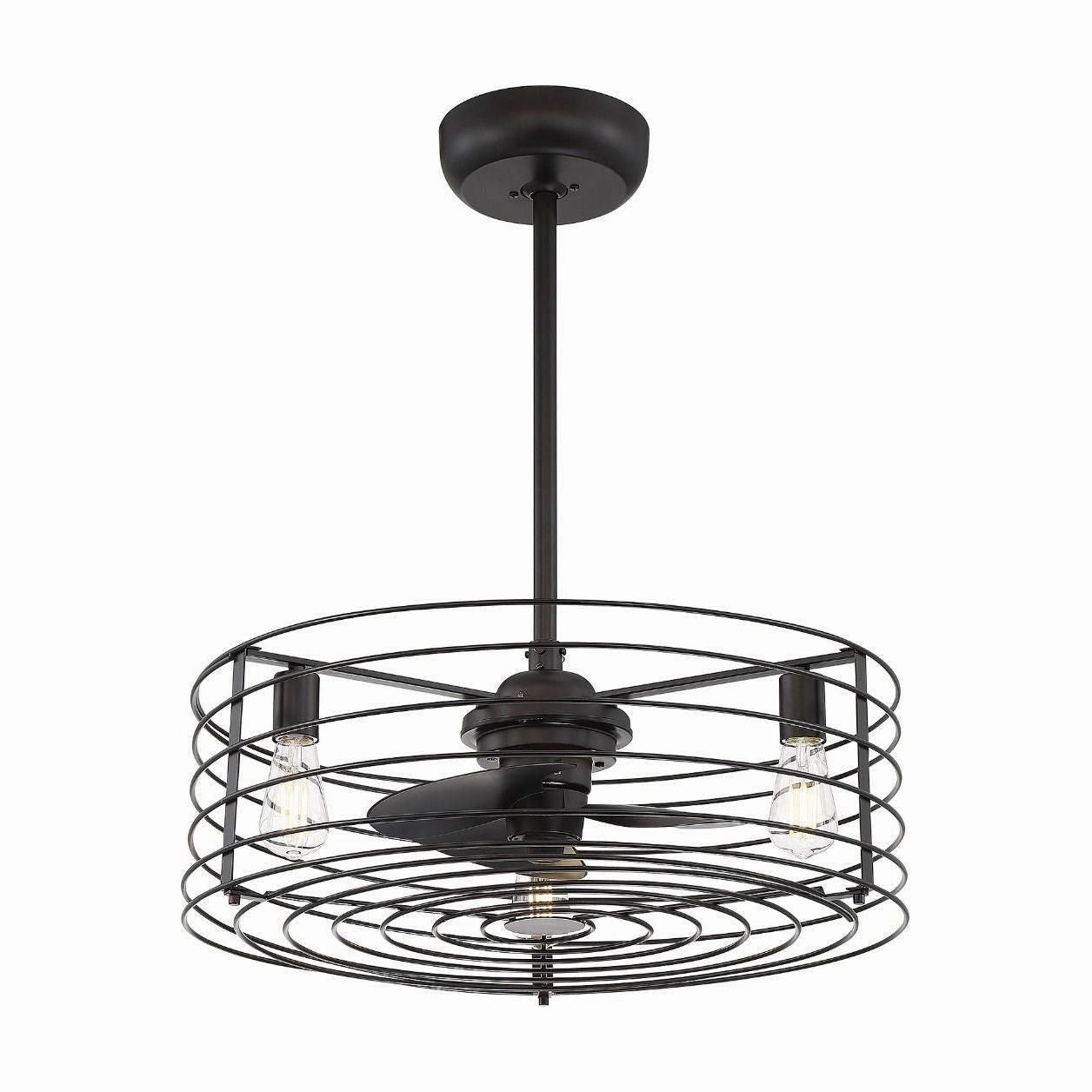 14" 3-Light Fan D'Lier