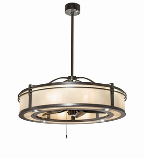 20 Light Chandel-Air decorative fandeliers with lights