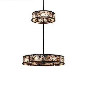 24 Light Chandel-Air decorative fandeliers with lights
