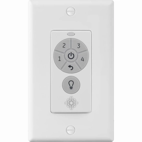 4-Speed with Dimmer and Reverse Hardwire and Battery Wall Control ceiling fan control kits with remote