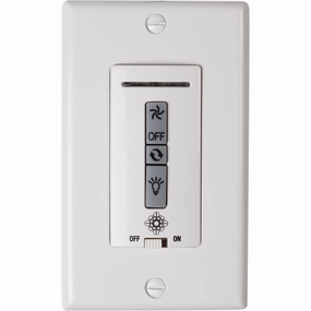 4-Speed with Dimmer and Reverse Hardwired Wall Control Only ceiling fan control kits with remote