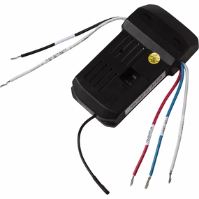 4-Speed with Dimmer Canopy Mounted Receiver ceiling fan control kits with remote