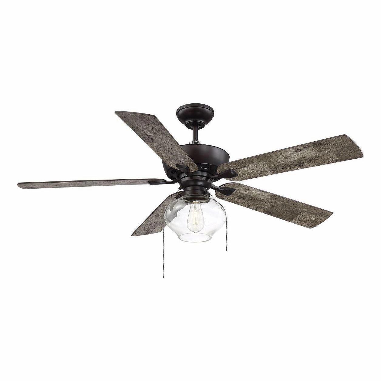 52" 1-Light Ceiling Fan