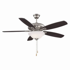 52" 2-Light Ceiling Fan quiet ceiling fans with remote control