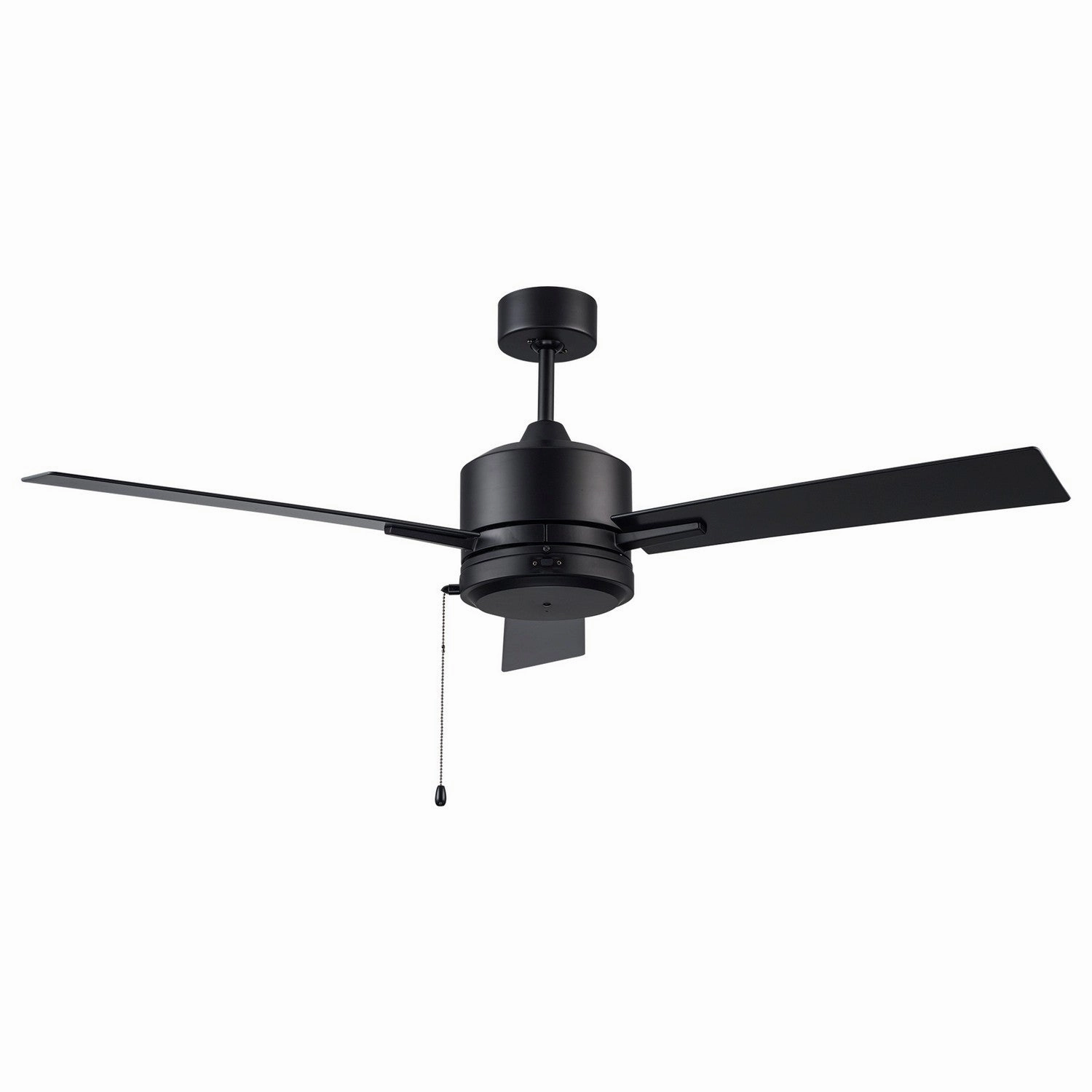 52"Ceiling Fan Black modern medium fans for everyday cooling