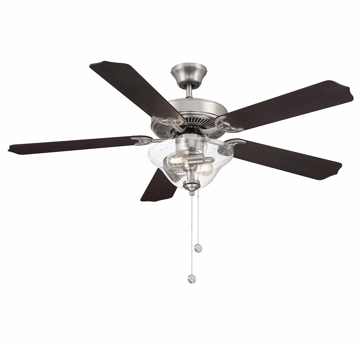52" Ceiling Fan Brushed Nickel