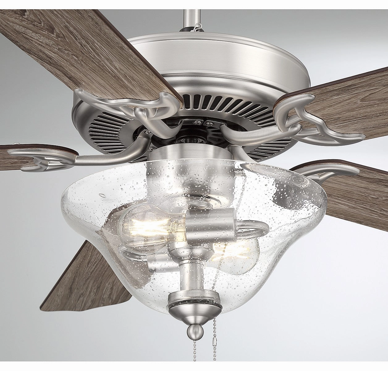 52" Ceiling Fan Brushed Nickel