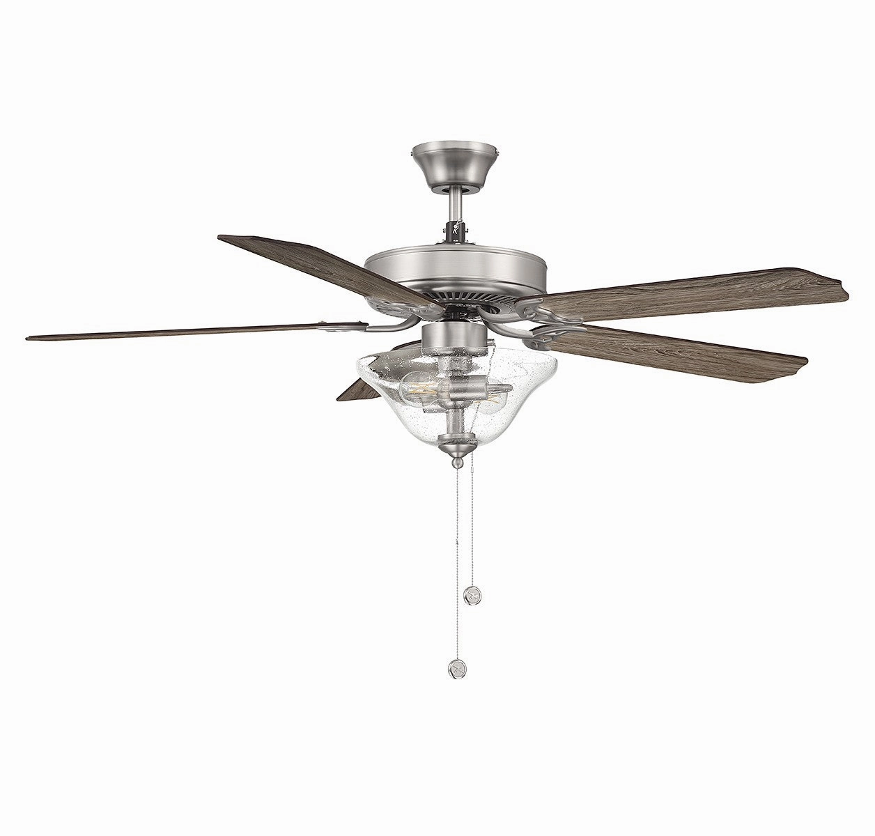 52" Ceiling Fan Brushed Nickel