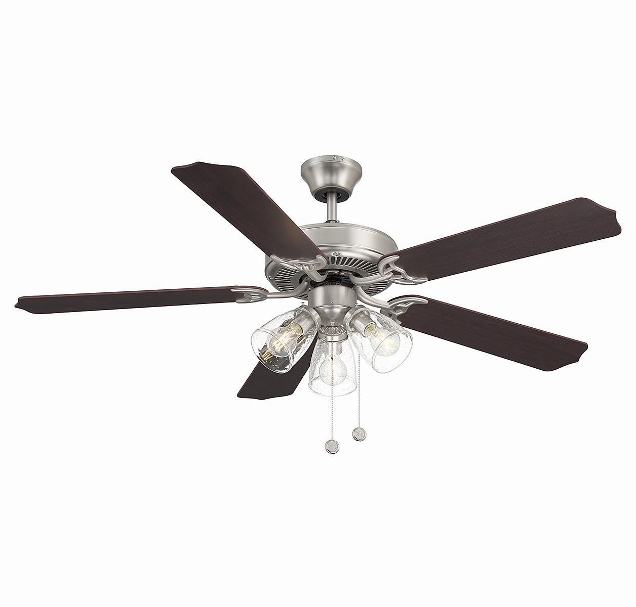 52" Ceiling Fan Brushed Nickel