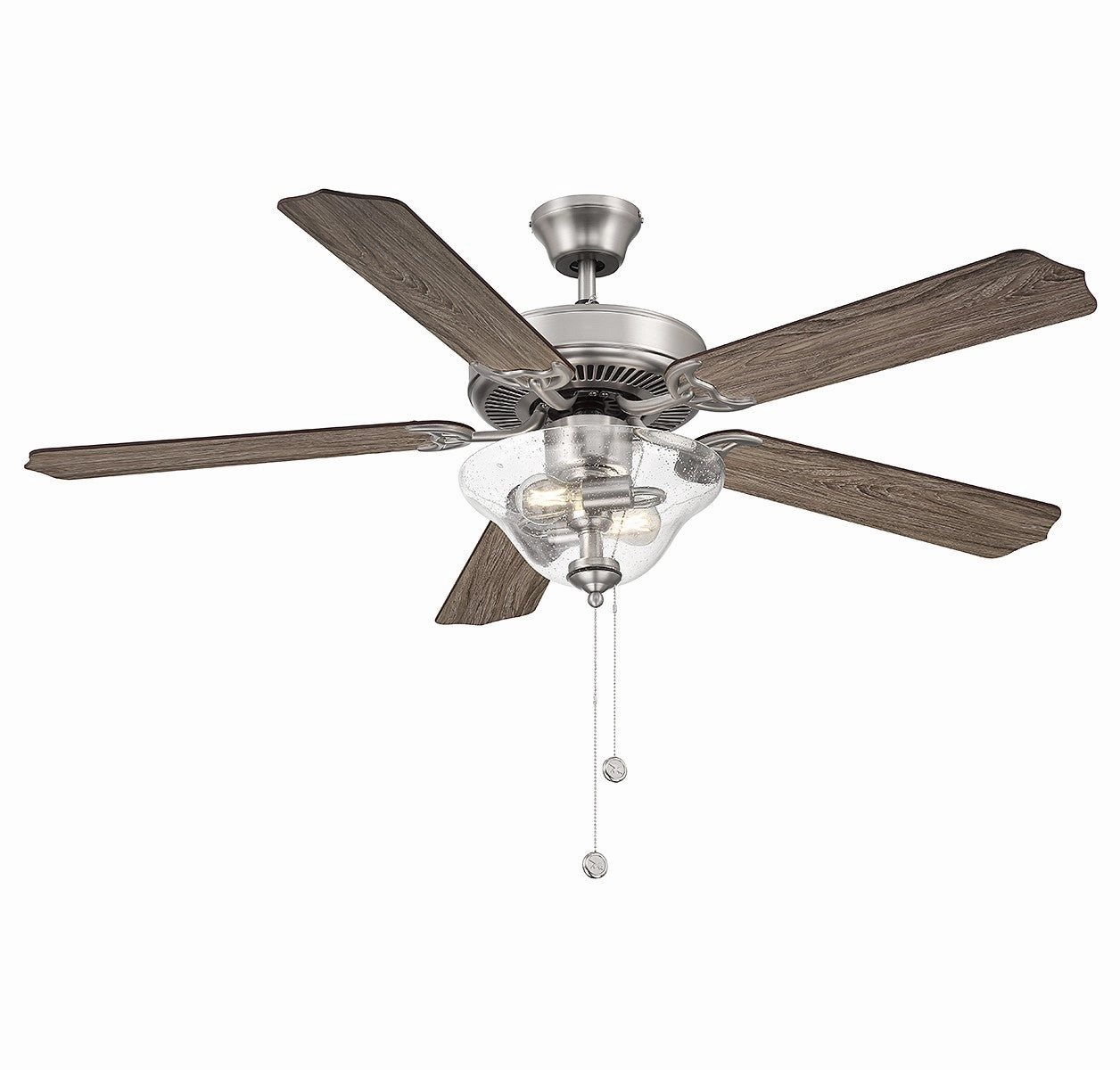 52" Ceiling Fan Brushed Nickel