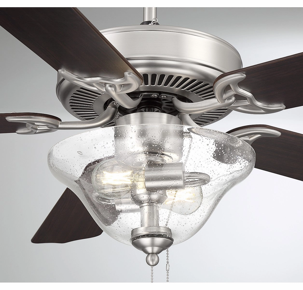 52" Ceiling Fan Brushed Nickel