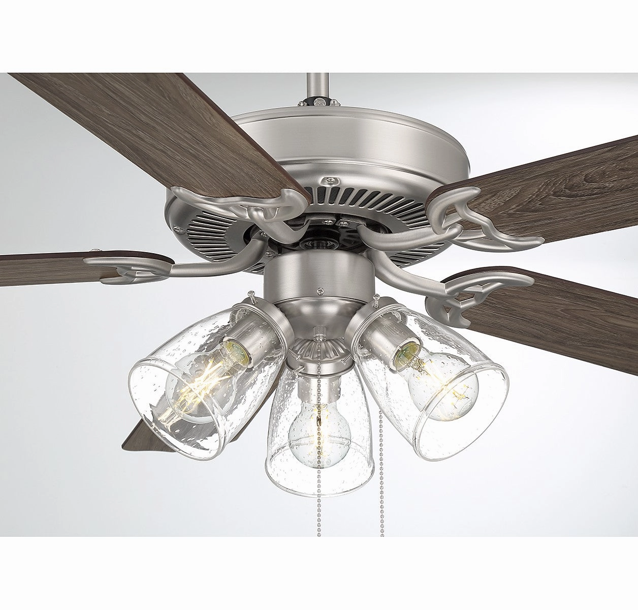 52" Ceiling Fan Brushed Nickel