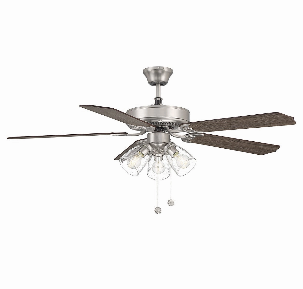52" Ceiling Fan Brushed Nickel
