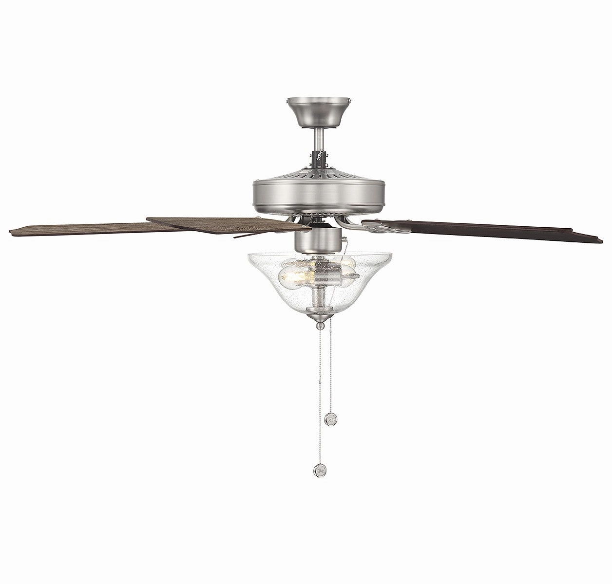 52" Ceiling Fan Brushed Nickel