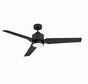 52"Ceiling Fan Matte Black mini handheld fan for personal travel use