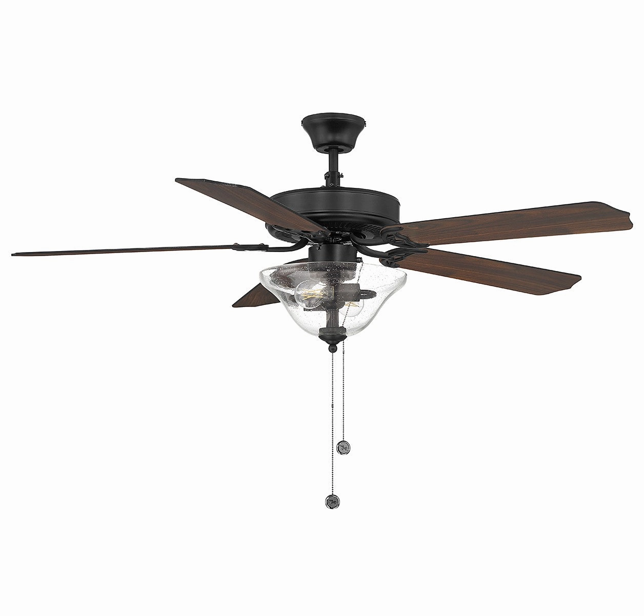 52" Ceiling Fan Matte Black