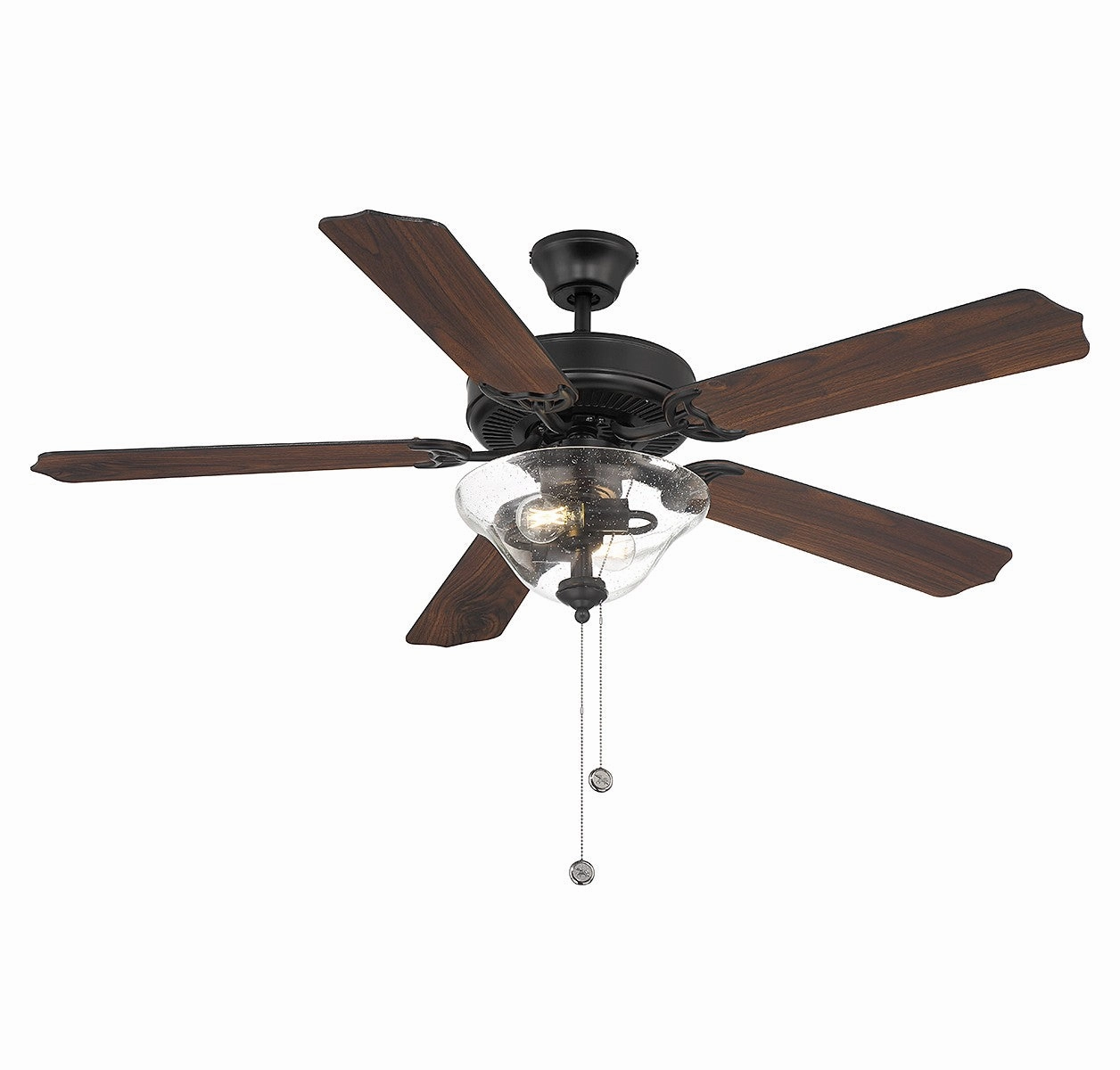 52" Ceiling Fan Matte Black