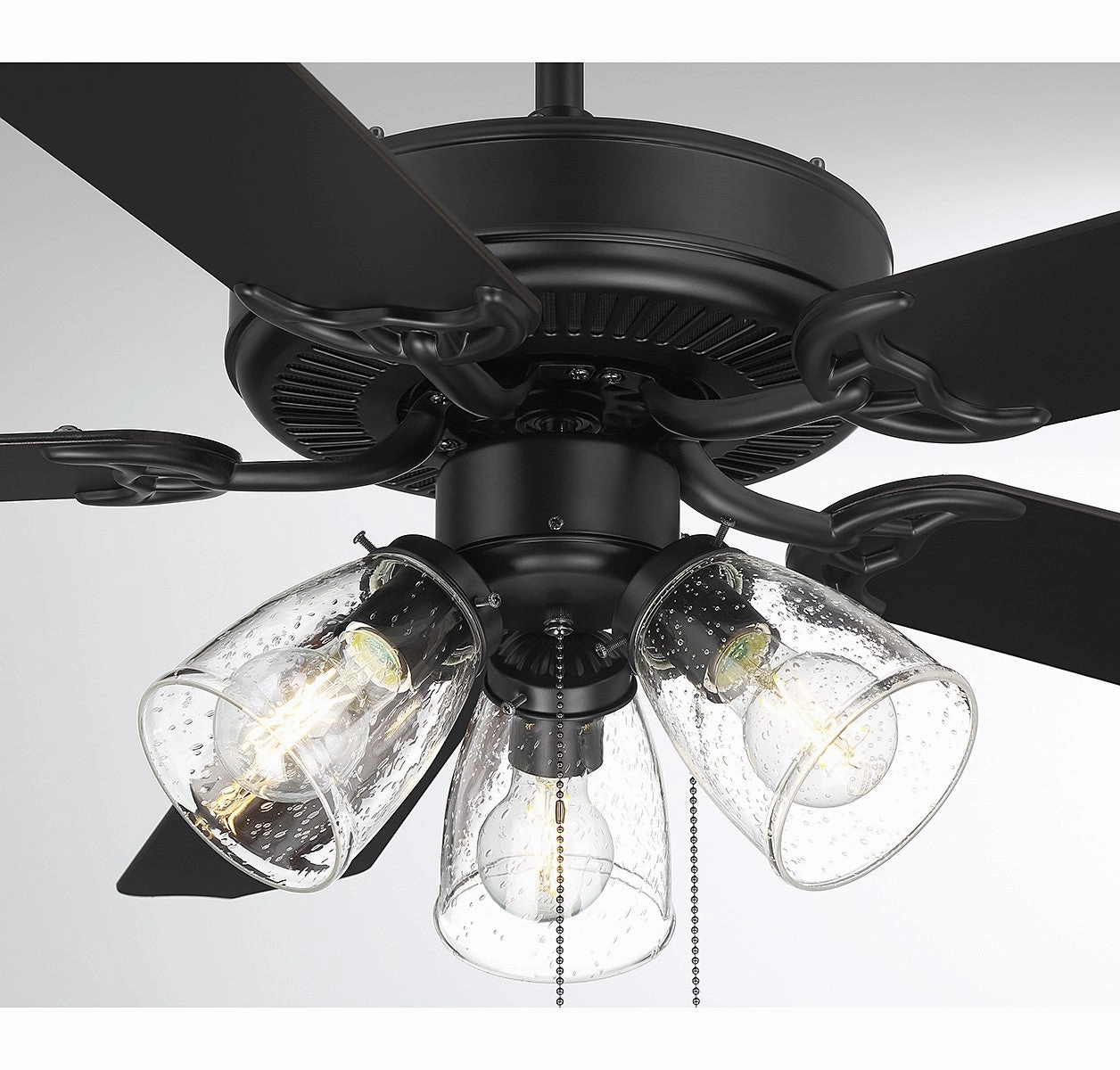 52" Ceiling Fan Matte Black