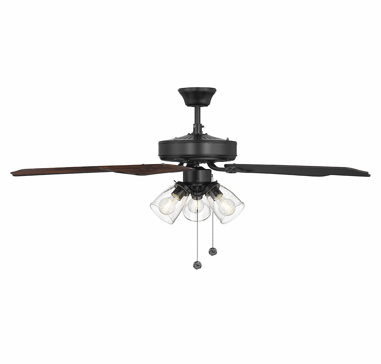 52" Ceiling Fan Matte Black