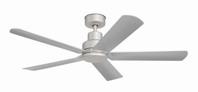 52"Ceiling Fan Paintd Brushed Nickel oscillating medium fans with strong airflow
