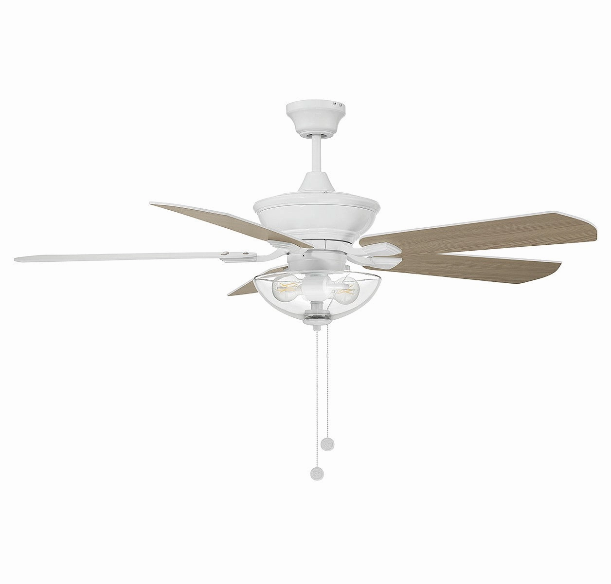 52" Outdoor Ceiling Fan White