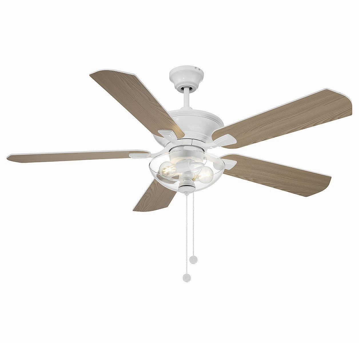52" Outdoor Ceiling Fan White