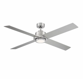 56"Ceiling Fan Brushed Nickel compact medium fans for desks and counters