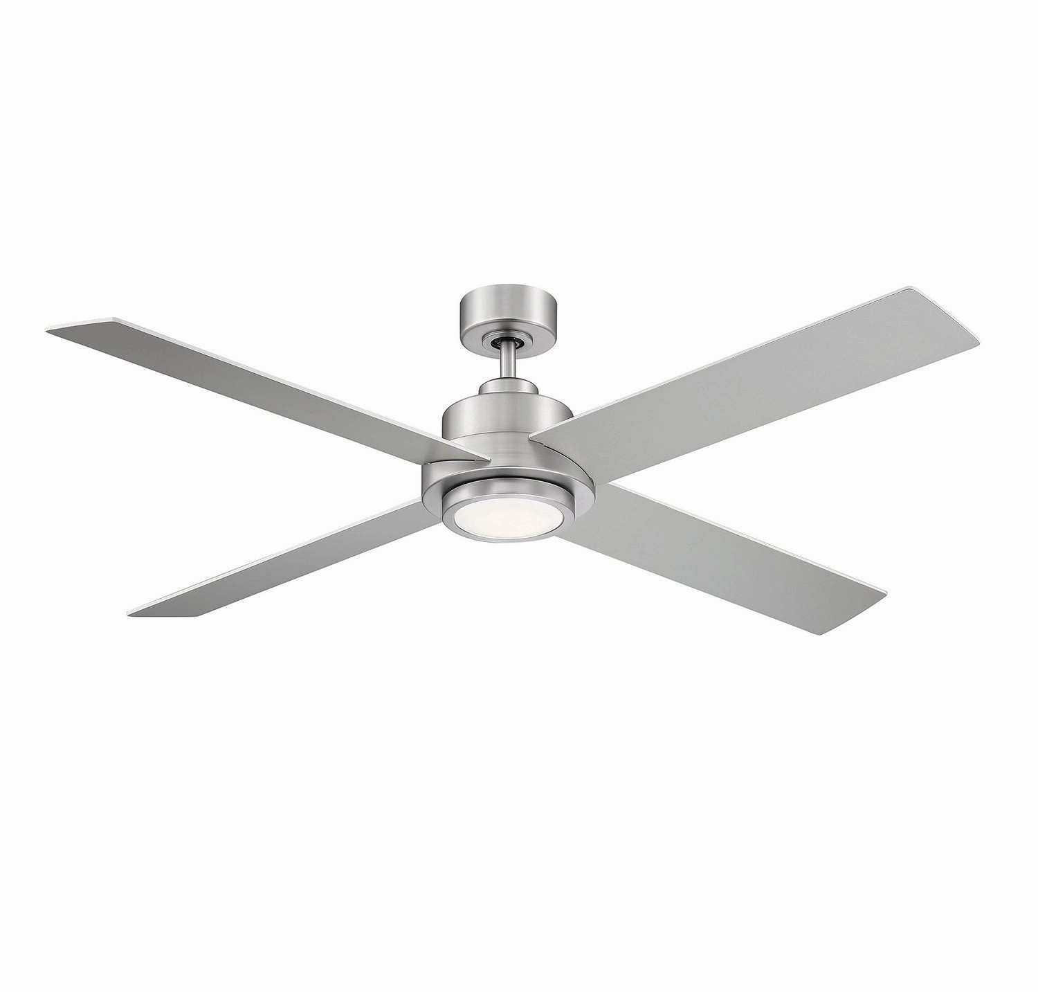 56"Ceiling Fan Brushed Nickel compact medium fans for desks and counters