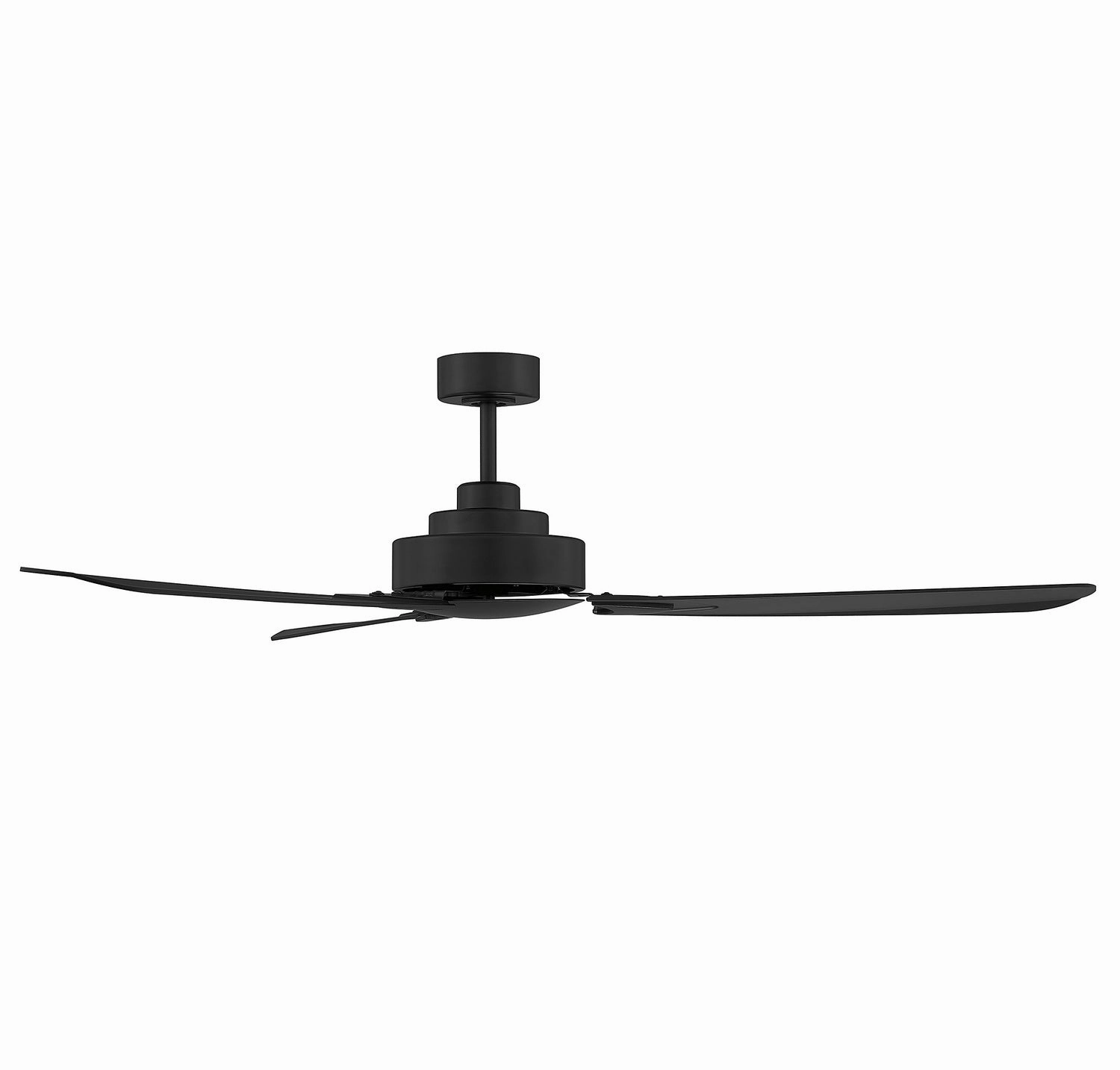 58"Ceiling Fan Matte Black