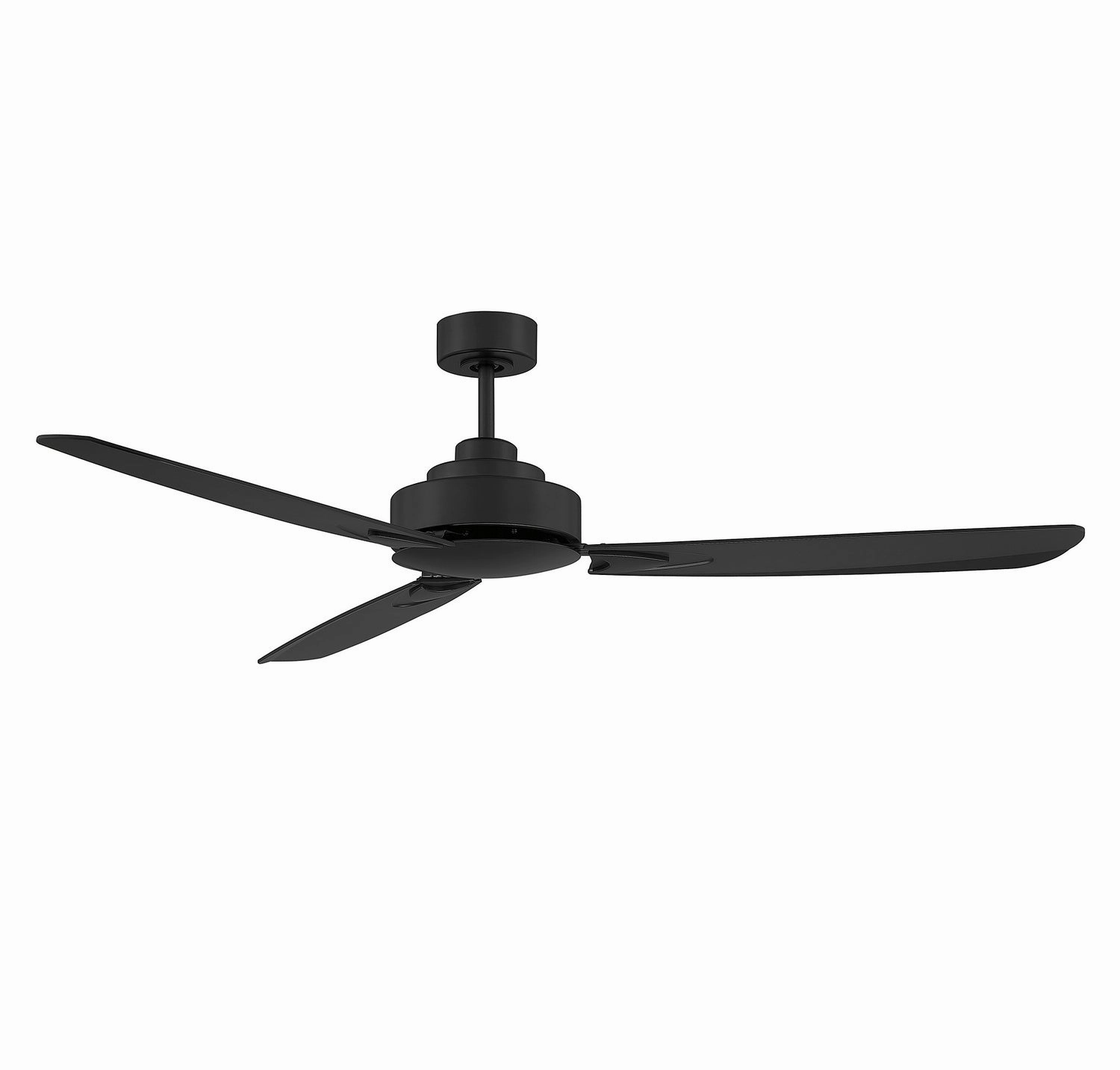 58"Ceiling Fan Matte Black