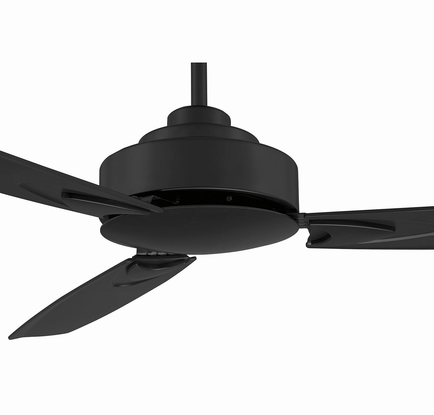 58"Ceiling Fan Matte Black