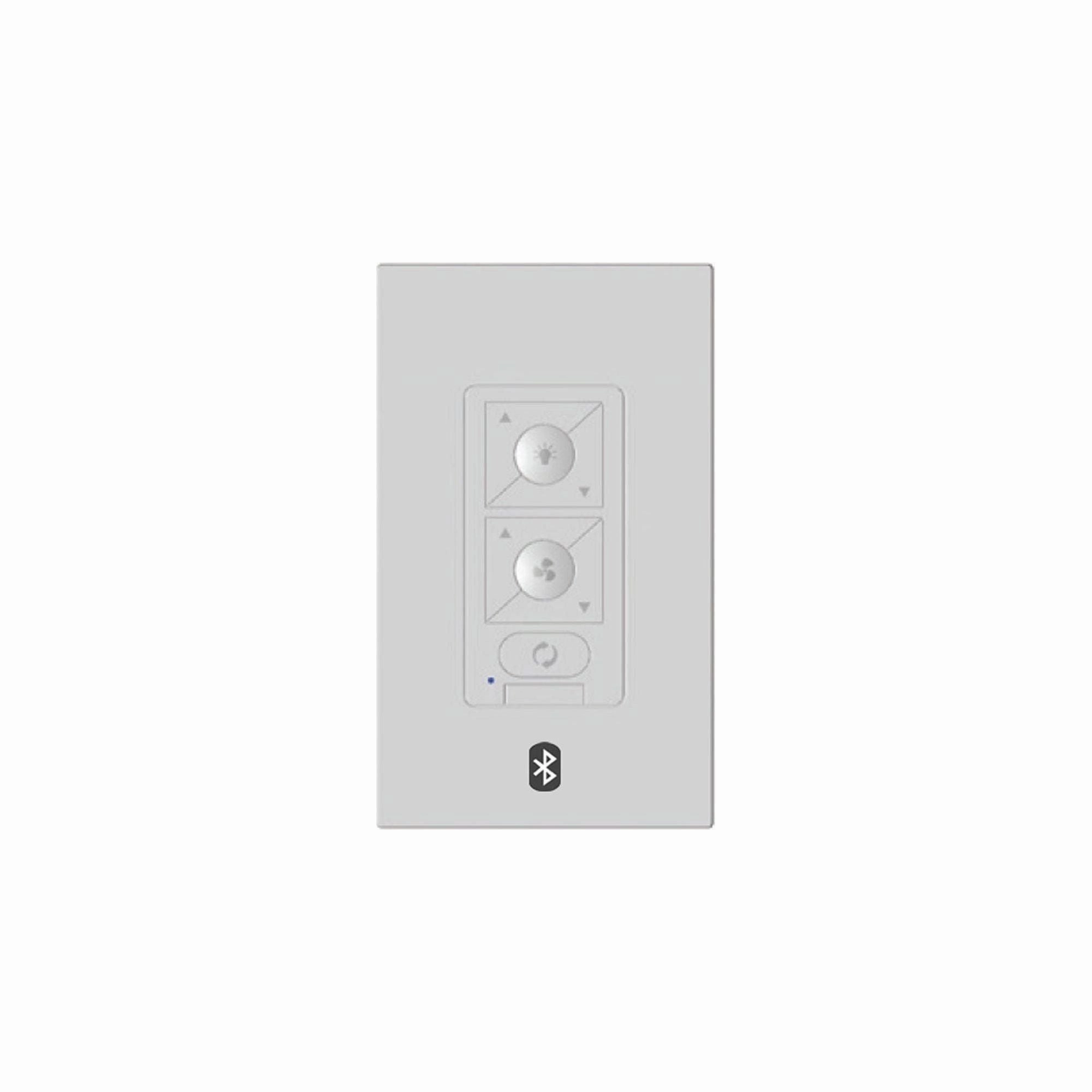 6-Speed Bluetooth Ceiling Fan Wall Control with Single Pole Wallplate ceiling fan control kits with remote
