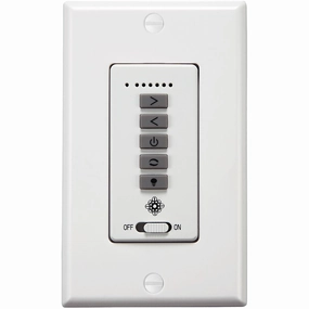 6-Speed with Dimmer and Reverse Hardwire Wall Control ceiling fan control kits with remote