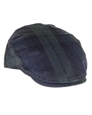 Accessories Heather Hats Heather Charles Tartan Wax Flat Cap