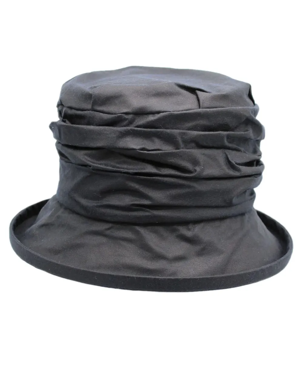 Accessories Heather Hats Heather Lorna Ruched Wax Hat