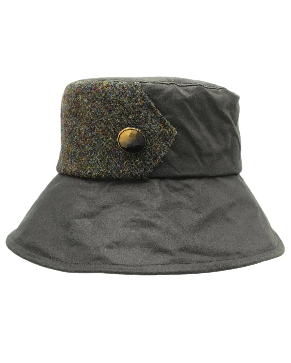 Accessories Heather Hats Heather Womens Ellen Wax Harris Tweed Hat
