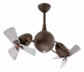 Acqua 38"Ceiling Fan Textured Bronze small electric fans for personal cooling