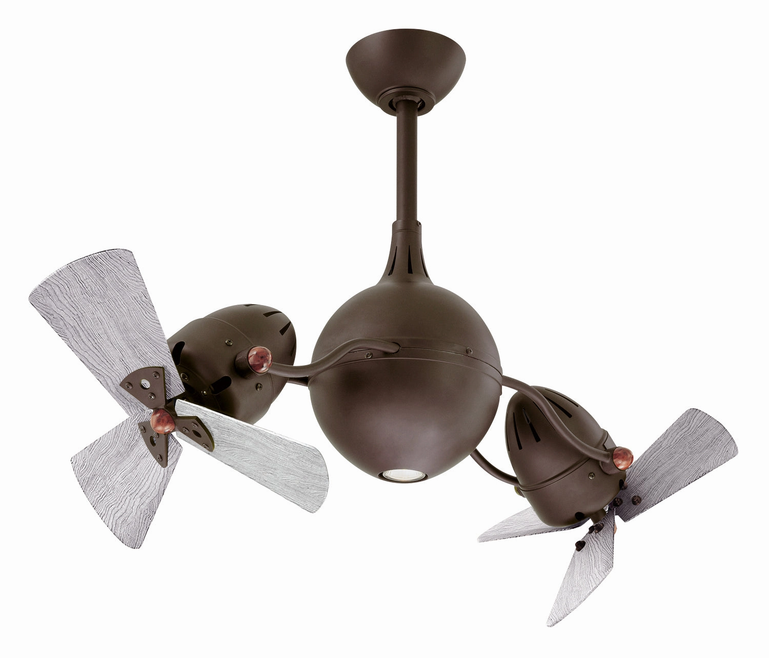 Acqua 38"Ceiling Fan Textured Bronze small electric fans for personal cooling