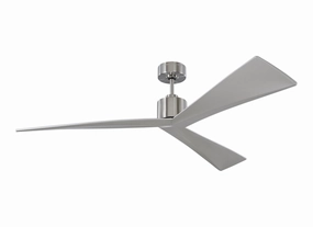 Adler 60"Ceiling Fan Brushed Steel versatile medium fans for any space