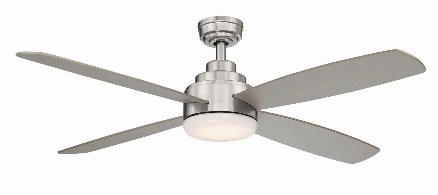 Aeris 52"Ceiling Fan Stainless Steel versatile medium fans for any space