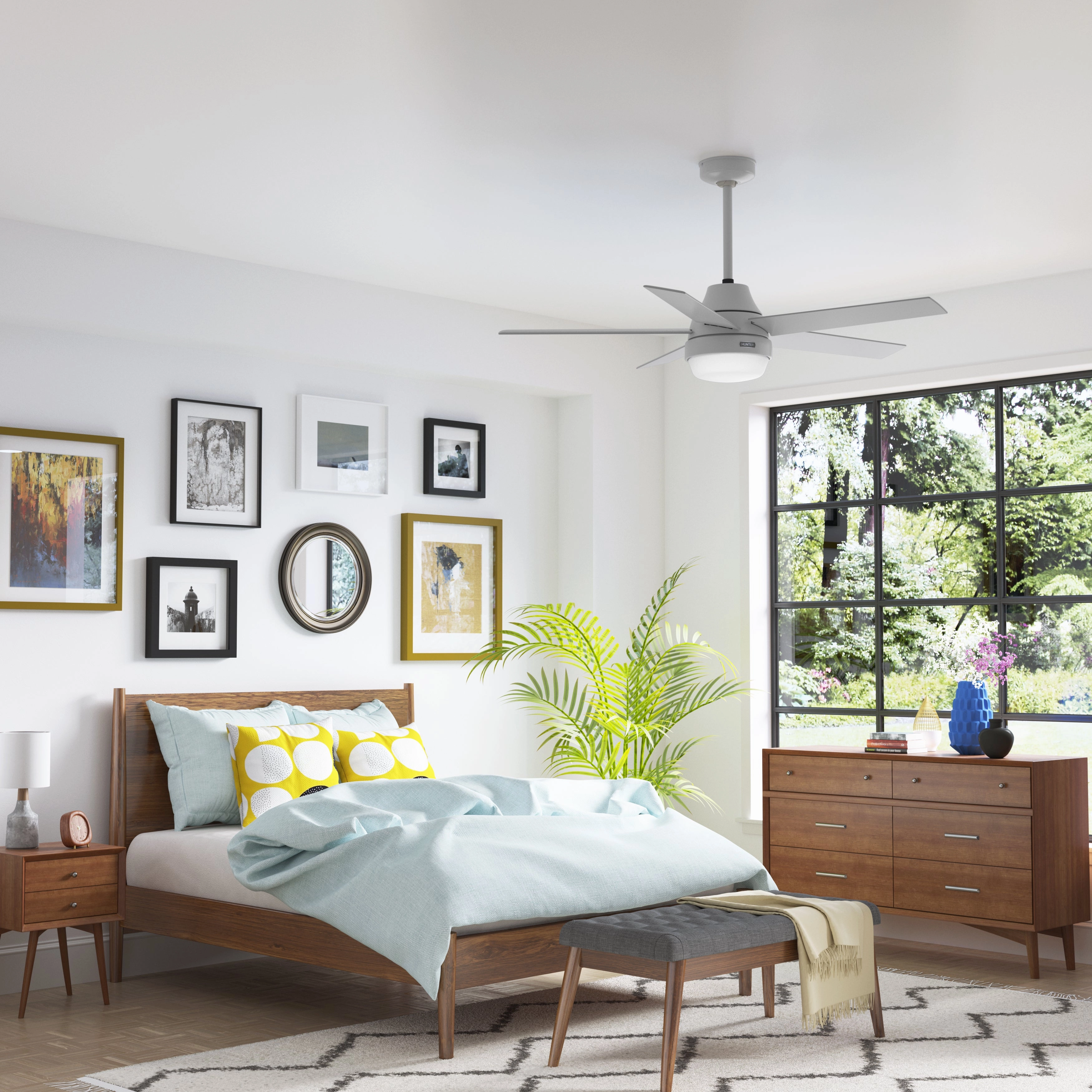 Aerodyne 52"Ceiling Fan Dove Grey