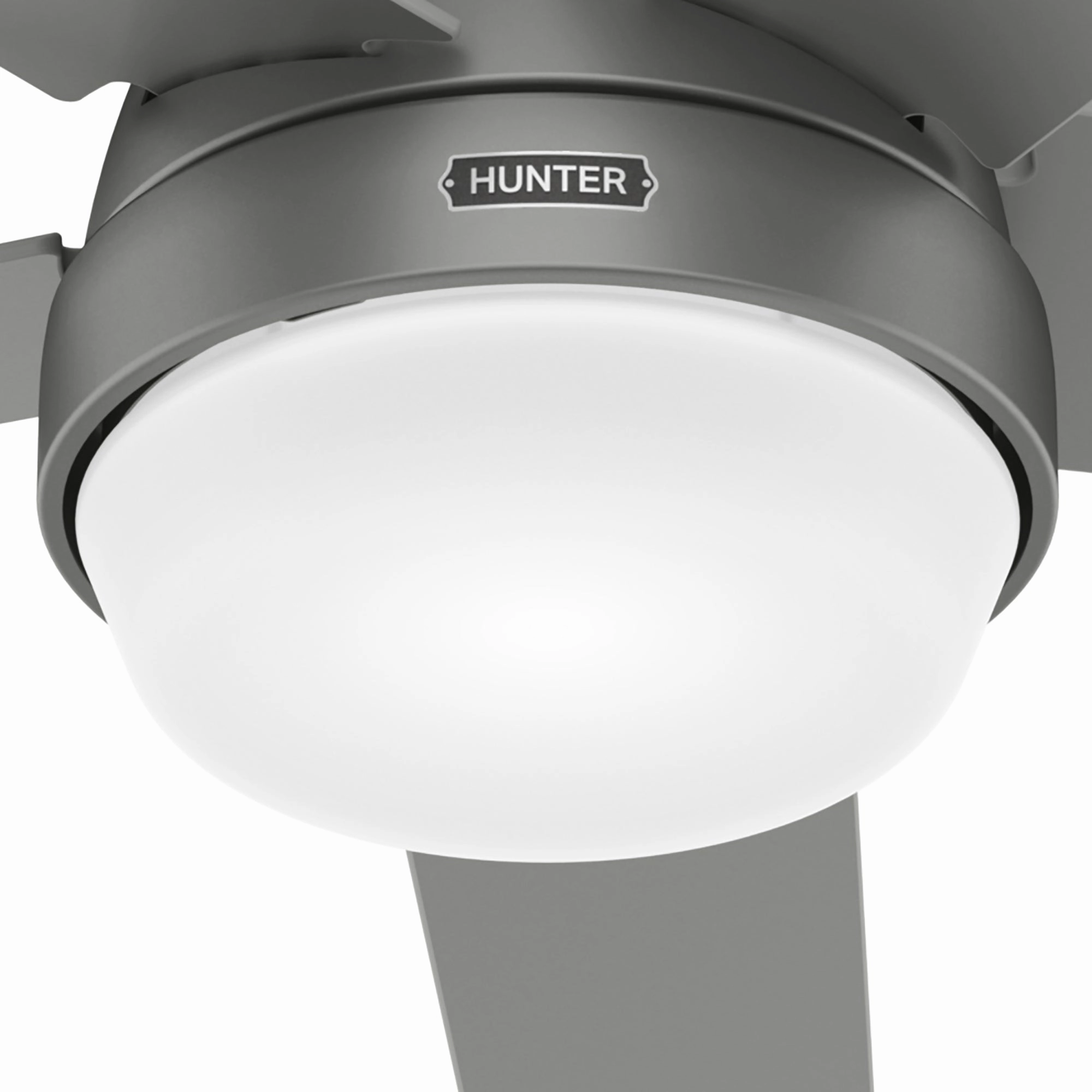 Aerodyne 52"Ceiling Fan Matte Silver
