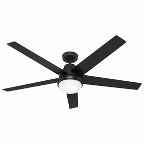 Aerodyne 60"Ceiling Fan Matte Black home cooling fans in medium size