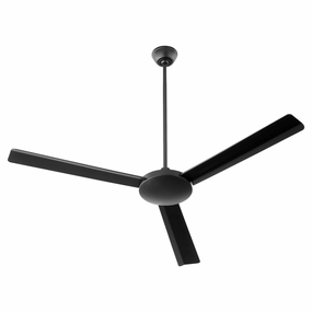 Aerovon 60"Ceiling Fan Matte Black stylish medium fans for contemporary homes