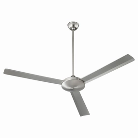 Aerovon 60"Ceiling Fan Satin Nickel versatile medium fans for any space