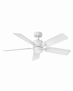 Afton 52"Ceiling Fan Chalk White medium size fans for home ventilation